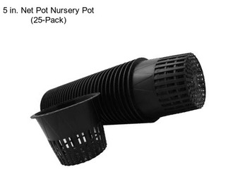 5 in. Net Pot Nursery Pot (25-Pack)