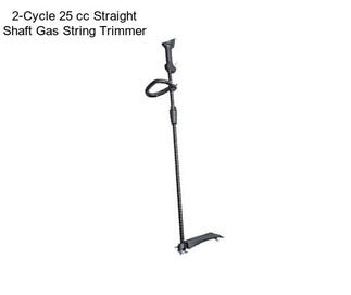 2-Cycle 25 cc Straight Shaft Gas String Trimmer