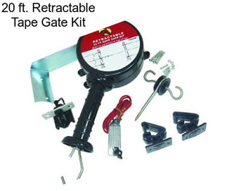 20 ft. Retractable Tape Gate Kit