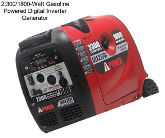 2,300/1800-Watt Gasoline Powered Digital Inverter Generator