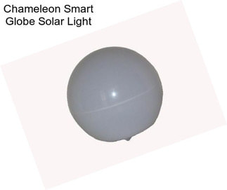 Chameleon Smart Globe Solar Light