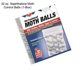 32 oz. Naphthalene Moth Control Balls (1-Box)