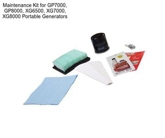 Maintenance Kit for GP7000, GP8000, XG6500, XG7000, XG8000 Portable Generators