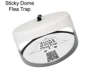 Sticky Dome Flea Trap