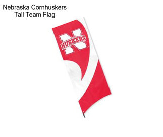 Nebraska Cornhuskers Tall Team Flag