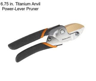 6.75 in. Titanium Anvil Power-Lever Pruner