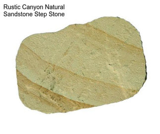 Rustic Canyon Natural Sandstone Step Stone