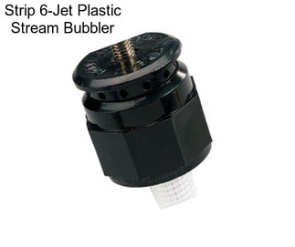 Strip 6-Jet Plastic Stream Bubbler