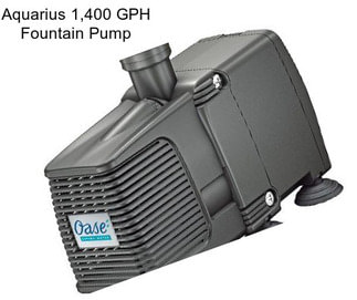 Aquarius 1,400 GPH Fountain Pump