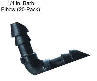 1/4 in. Barb Elbow (20-Pack)