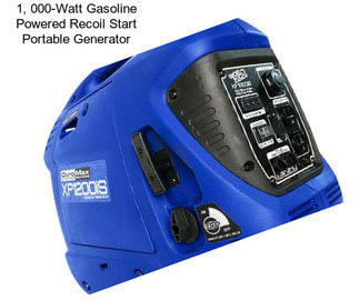 1, 000-Watt Gasoline Powered Recoil Start Portable Generator