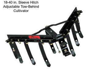 18-40 in. Sleeve Hitch Adjustable Tow-Behind Cultivator