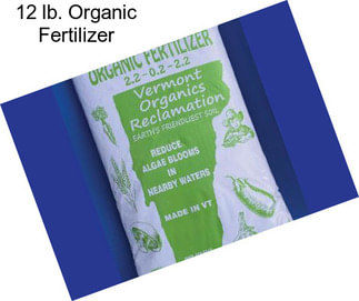 12 lb. Organic Fertilizer