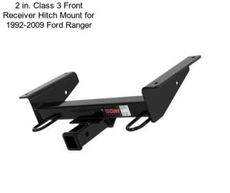 2 in. Class 3 Front Receiver Hitch Mount for 1992-2009 Ford Ranger