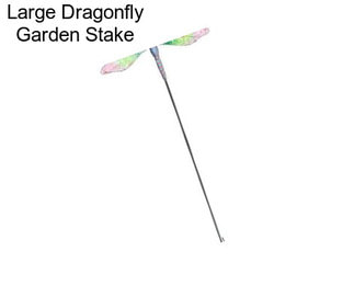 Large Dragonfly Garden Stake