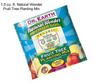 1.5 cu. ft. Natural Wonder Fruit Tree Planting Mix