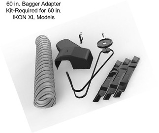 60 in. Bagger Adapter Kit-Required for 60 in. IKON XL Models