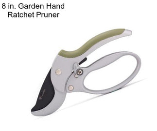 8 in. Garden Hand Ratchet Pruner