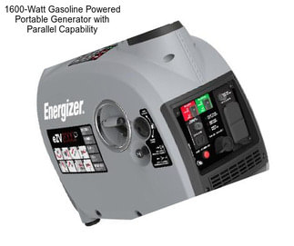 1600-Watt Gasoline Powered Portable Generator with Parallel Capability