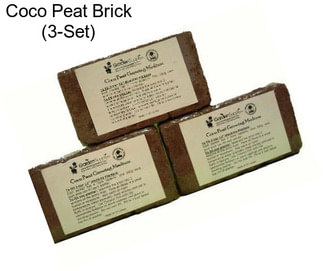 Coco Peat Brick (3-Set)