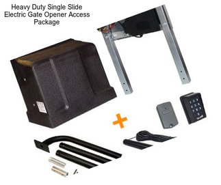 Heavy Duty Single Slide Electric Gate Opener Access Package