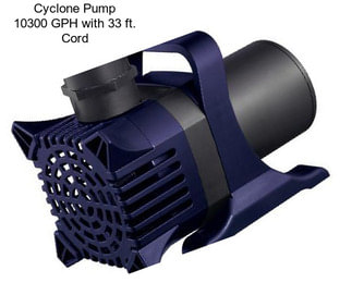 Cyclone Pump 10300 GPH with 33 ft. Cord