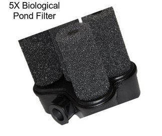 5X Biological Pond Filter