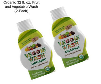 Organic 32 fl. oz. Fruit and Vegetable Wash (2-Pack)