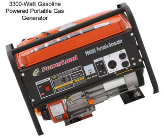 3300-Watt Gasoline Powered Portable Gas Generator