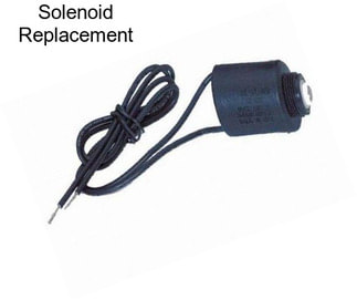 Solenoid Replacement