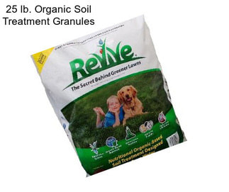 25 lb. Organic Soil Treatment Granules