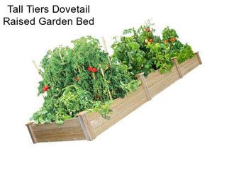 Tall Tiers Dovetail Raised Garden Bed