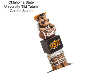 Oklahoma State University Tiki Totem Garden Statue