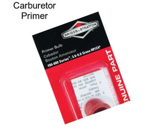 Carburetor Primer