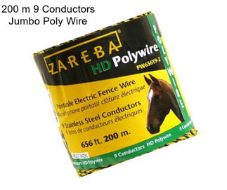 200 m 9 Conductors Jumbo Poly Wire