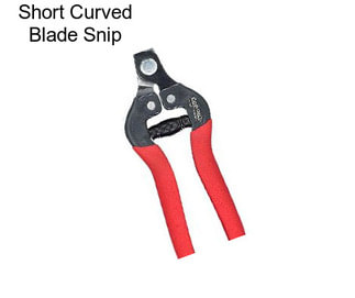 Short Curved Blade Snip