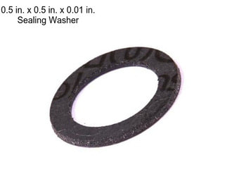 0.5 in. x 0.5 in. x 0.01 in. Sealing Washer