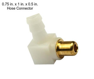 0.75 in. x 1 in. x 0.5 in. Hose Connector