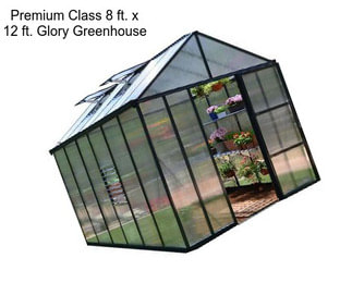 Premium Class 8 ft. x 12 ft. Glory Greenhouse