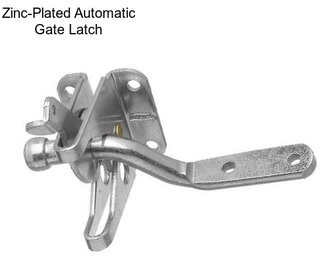 Zinc-Plated Automatic Gate Latch