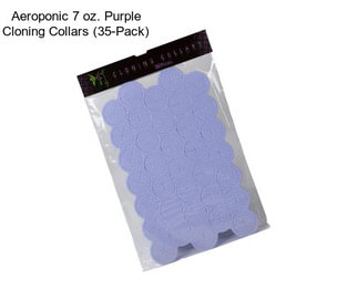 Aeroponic 7 oz. Purple Cloning Collars (35-Pack)