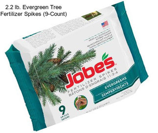 2.2 lb. Evergreen Tree Fertilizer Spikes (9-Count)