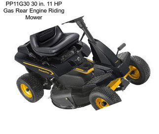 PP11G30 30 in. 11 HP Gas Rear Engine Riding Mower
