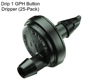 Drip 1 GPH Button Dripper (25-Pack)