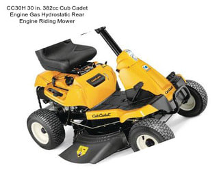 CC30H 30 in. 382cc Cub Cadet Engine Gas Hydrostatic Rear Engine Riding Mower