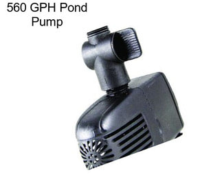 560 GPH Pond Pump