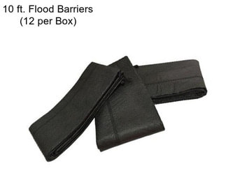 10 ft. Flood Barriers (12 per Box)