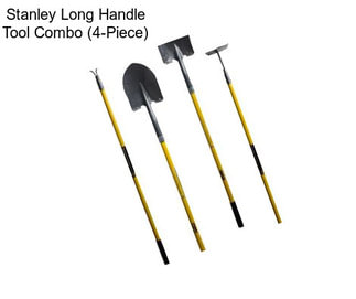 Stanley Long Handle Tool Combo (4-Piece)