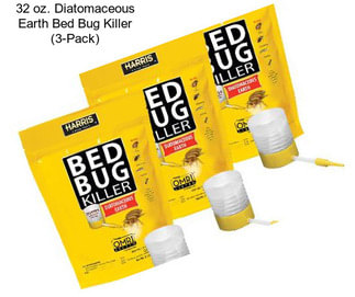 32 oz. Diatomaceous Earth Bed Bug Killer (3-Pack)