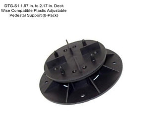 DTG-S1 1.57 in. to 2.17 in. Deck Wise Compatible Plastic Adjustable Pedestal Support (8-Pack)